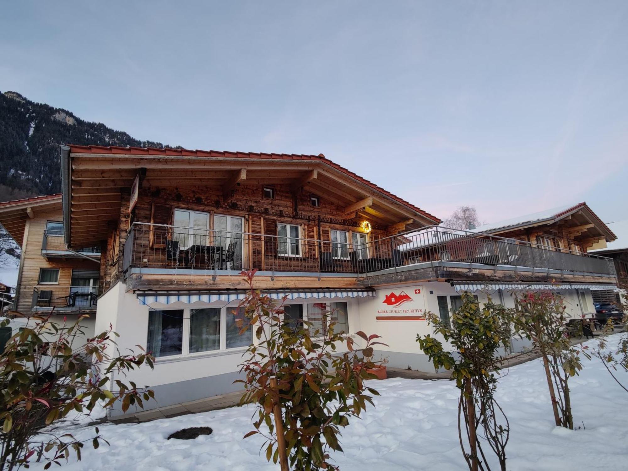 Swiss Chalet Holidays Ринггенберг Экстерьер фото