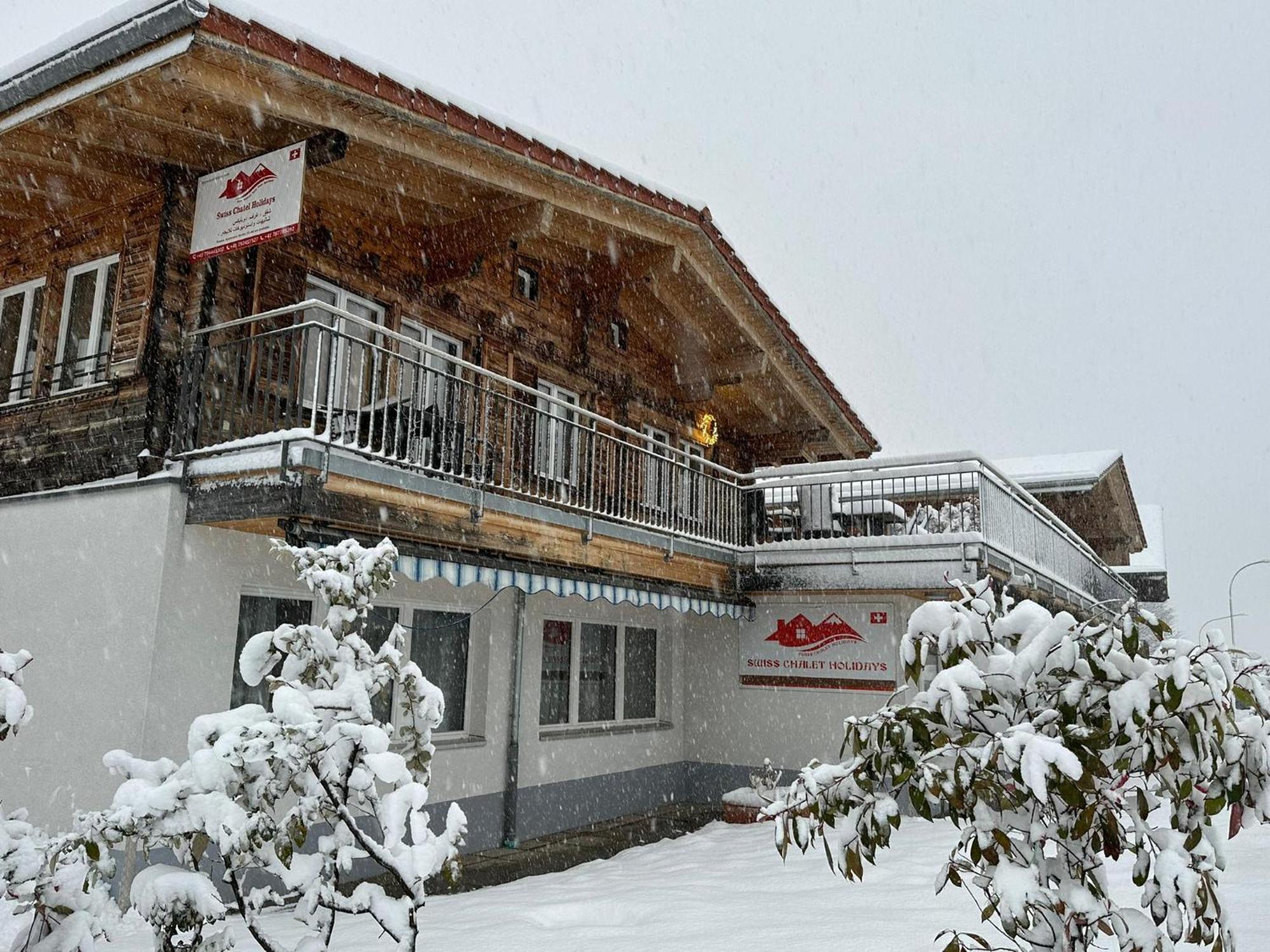 Swiss Chalet Holidays Ринггенберг Экстерьер фото